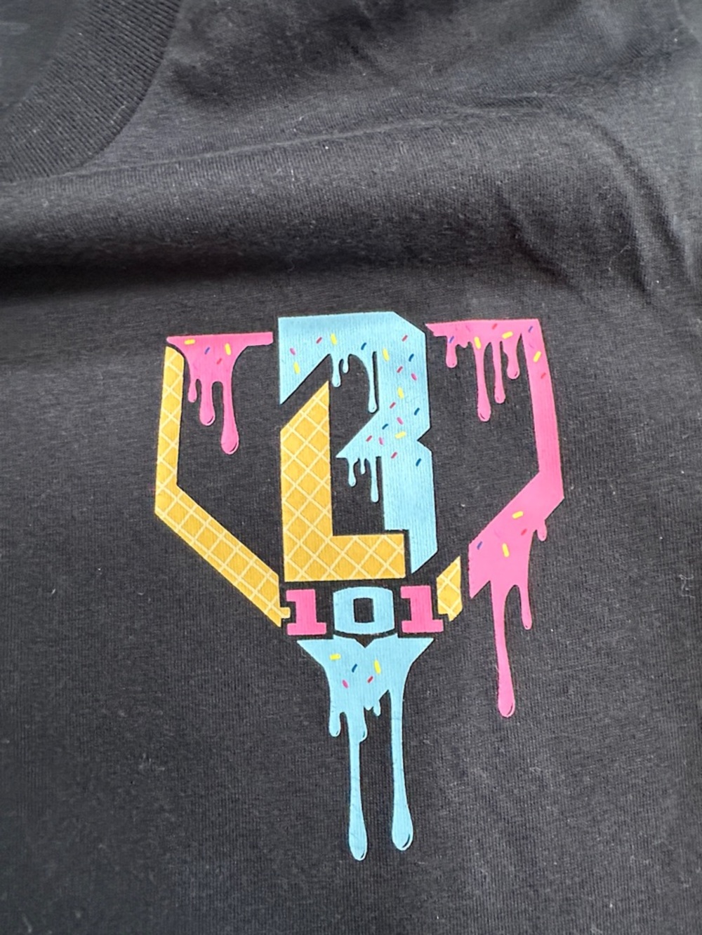 Kids Baseball Lifestyle' ice cream shirt in cotton candy - Picture 4 of 5